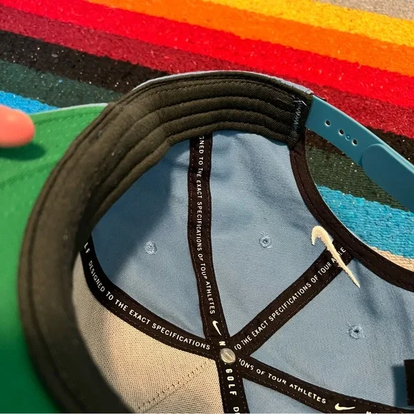 Nike Golf SnapBack Rope Hat - hand washed Carolina Blue - Picture 14 of 15